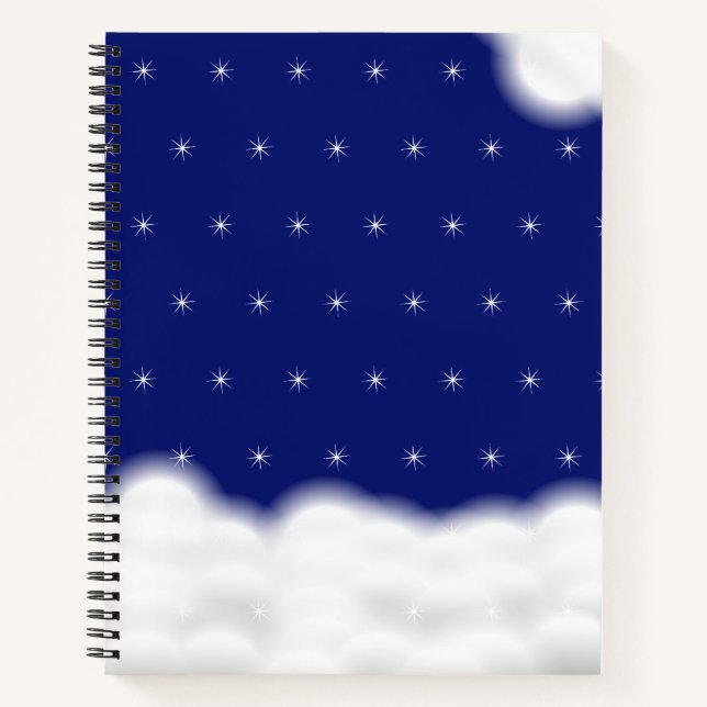 Wolke&Sterne Notizbuch (Vorderseite)