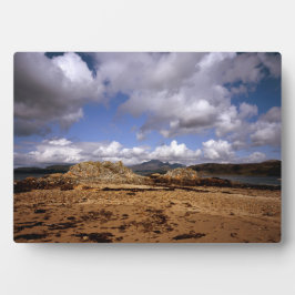 Wolke über Blabheinn Insel Skye Schottland Fotoplatte