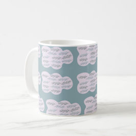 Wolke und Zweigbild Kaffeetasse
