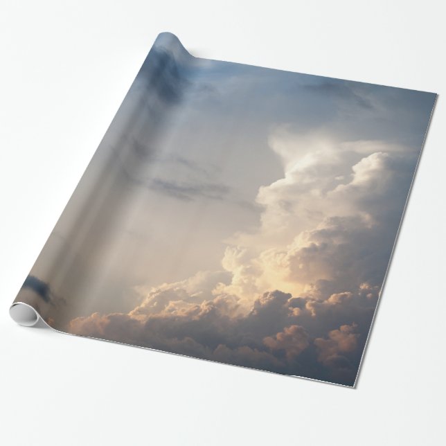 Wolke unter Kopf Wolke Himmel Sturmwolken Wolken Geschenkpapier (Ungerollt)