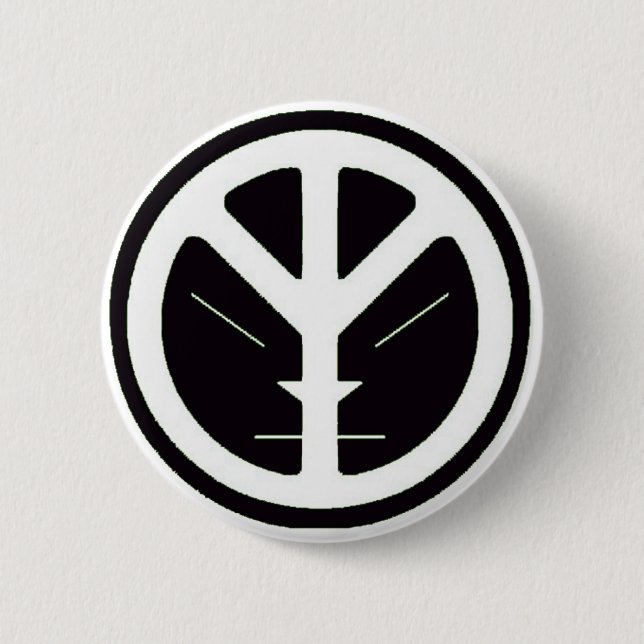 Wolke XI FRIEDENSknopf Button (Vorderseite)