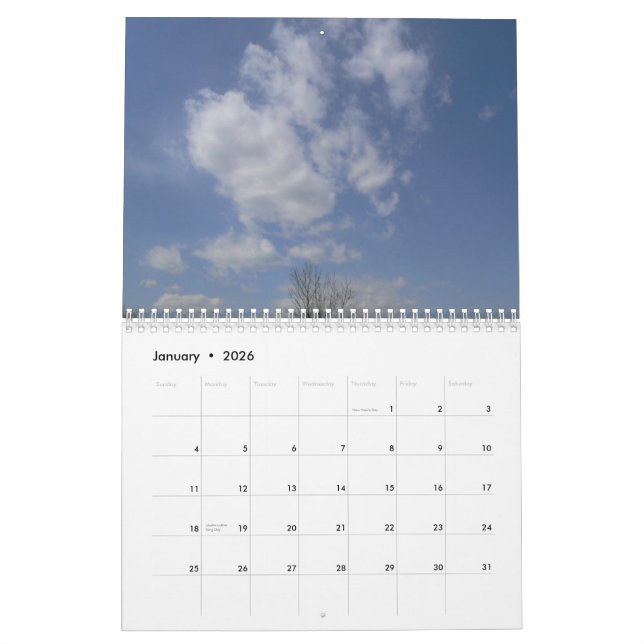 Wolken 2009 kalender (Jan 2026)