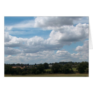 Wolken am blauen Himmel