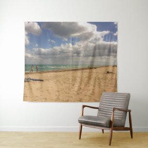 Wolken am Hollywood Beach Wandteppich