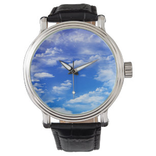 Wolken Armbanduhr