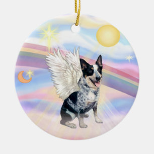 Wolken - Australian Cattle Dog Keramik Ornament