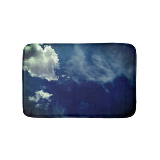 Wolken Badematte