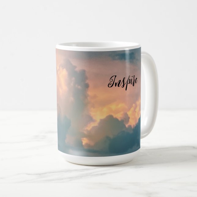 Wolken bei Sunset Specialty Tasse (VorderseiteRechts)