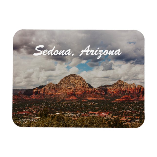 Wolken beim Einrollen in Sedona Magnet (Horizontal)