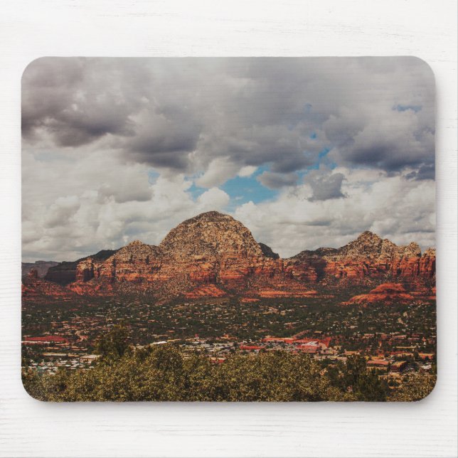 Wolken beim Einrollen in Sedona Mousepad (Vorne)