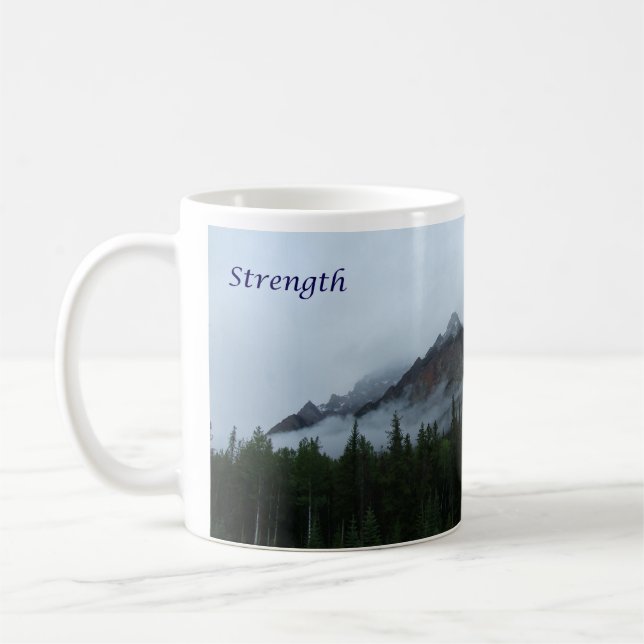 Wolken-Berg - Stärke Tasse (Links)