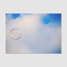 Wolken Blase Schöner blauer weißer Himmel Seidenpapier