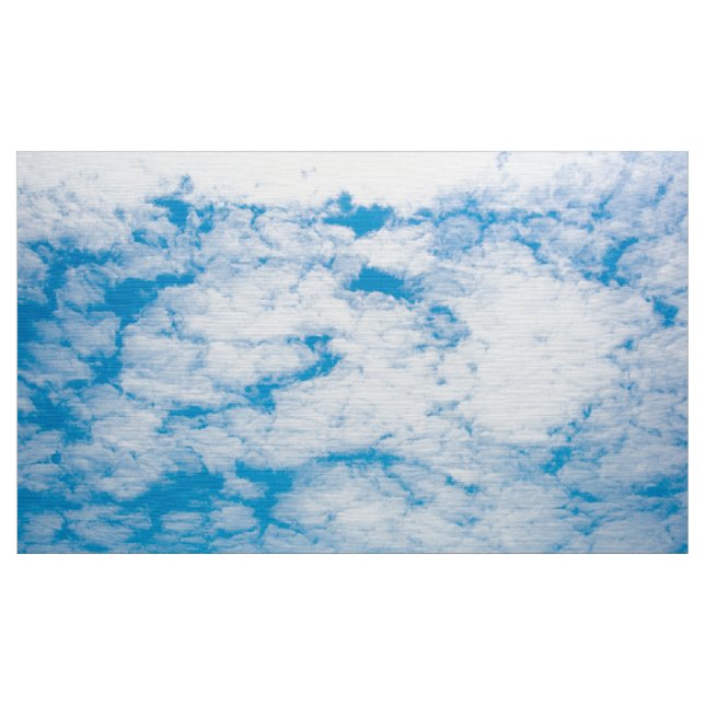 Wolken-blauer Himmel Stoff (Yard (91,4 cm))