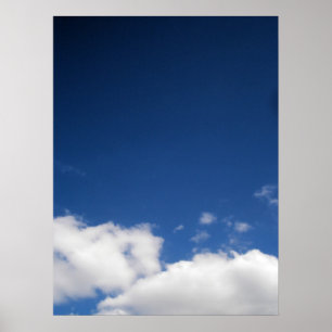 Wolken & Blue Sky Plers Prints Poster
