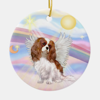 Wolken - Cavalier King Charles (Blenheim) Keramik Ornament