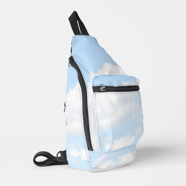 Wolken Crossbody Bag (Linke Seite)