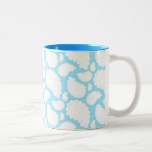 Wolken der Schafe Zweifarbige Tasse