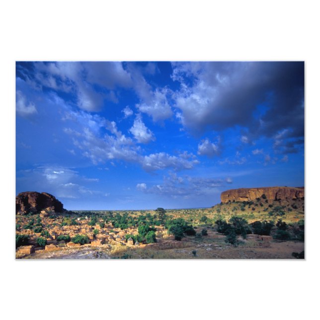 Wolken, die über den Himmel fegen Fotodruck (Vorne)