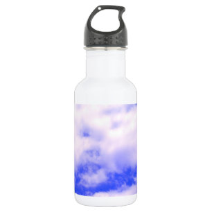 Wolken Edelstahlflasche