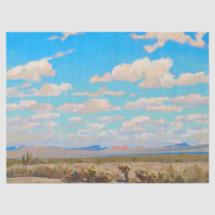 Wolken eines Sommernachmittags von Maynard Dixon Seidenpapier