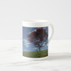 Wolken fahren nach Spezial-Tasse Prozellantasse