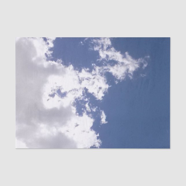 Wolken-Feuer Seidenpapier (Vorderseite)