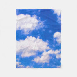 Wolken Fleece Blanket (30 x 40 Zoll)