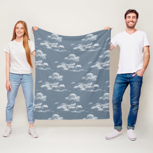 Wolken Fleecedecke (Beispiel)
