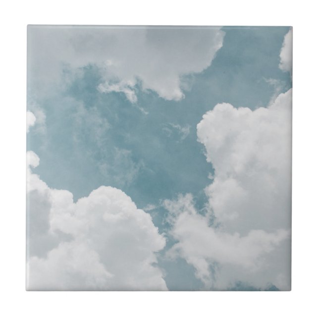 Wolken Fliese (Vorderseite)