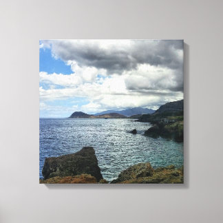Wolken Foto zu Canvas Print mit Ocean Landscape Leinwanddruck
