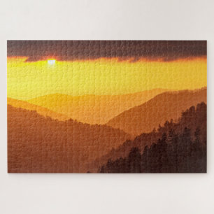 Wolken füllen Valley, Tennessee Puzzle