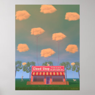 WOLKEN-GESCHÄFT POSTER