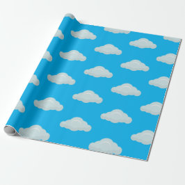 Wolken. Geschenkpapier