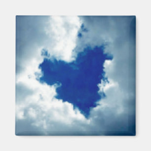 Wolken-Herz Magnet