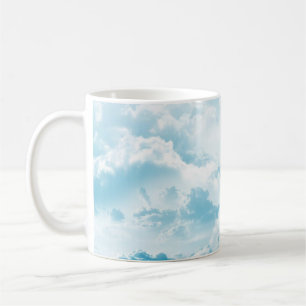 Wolken Himmel Cartoon Vektorbilder Kaffeetasse