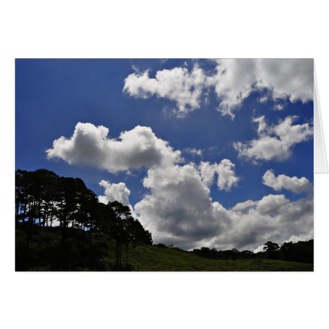 Wolken Himmelslandschaft Natur (Vorderseite (Horizontal))