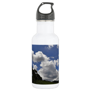 Wolken Himmelslandschaft Natur Edelstahlflasche