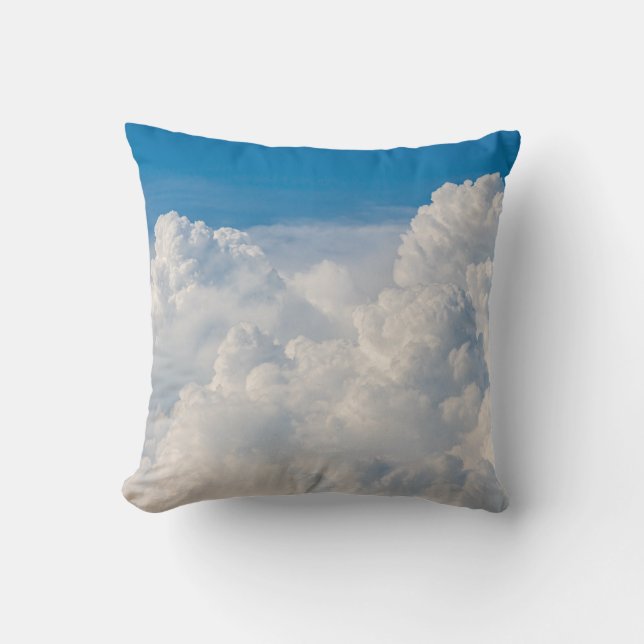 Wolken im Himmel Kissen (Vorderseite)
