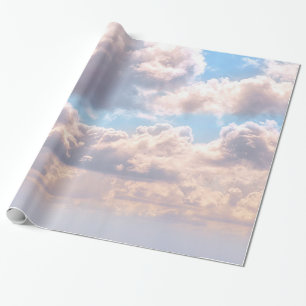 Wolken im Sky Wrapping Paper Geschenkpapier