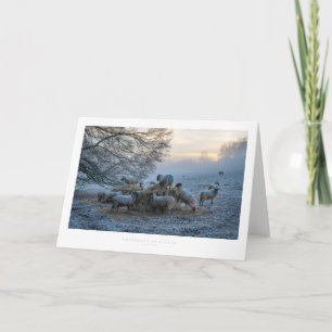 Wolken im Winter Karte