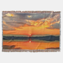 Wolken in der Morgendämmerung Decke