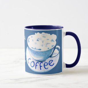 Wolken in meiner Kaffee-Tasse Tasse