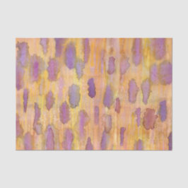 Wolken in Pflaumengelb Seidenpapier