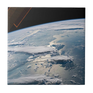 Wolken in Sumatra, Indonesien. Fliese