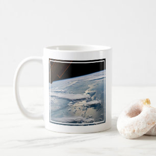 Wolken in Sumatra, Indonesien. Kaffeetasse