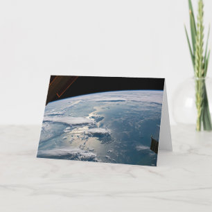 Wolken in Sumatra, Indonesien. Karte