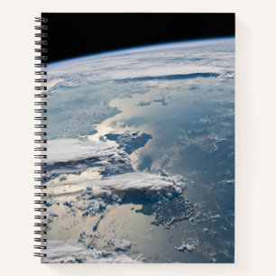 Wolken in Sumatra, Indonesien. Notizbuch