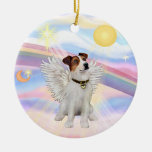 Wolken - Jack Russell Terrier Keramikornament