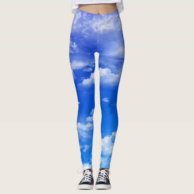 Wolken Leggings (Vorderseite)