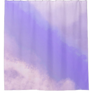 Wolken - Lila/Lilac-Duschvorhang Duschvorhang